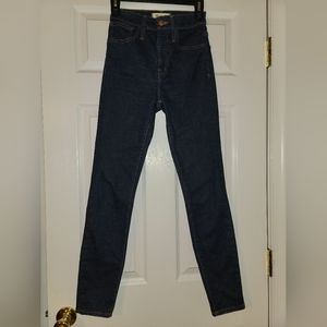 Madewell Super High Rise Skinny jeans